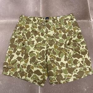 Vintage gap camouflage cargo shorts